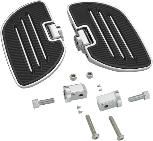 SHOW CHROME Driver Board - Chrome - GL1800 21-359