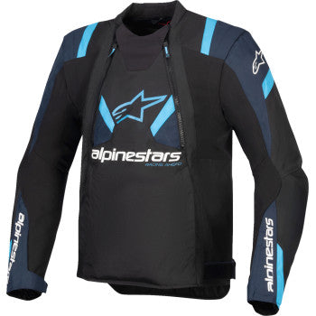 ALPINESTARS T-Stunt Air Jacket - Black/Dark Blue/Blithe Blue - 4XL 3301825-1386-4X