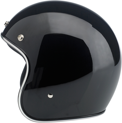 BILTWELL Bonanza Helmet - Gloss Black - Small 1001-101-202
