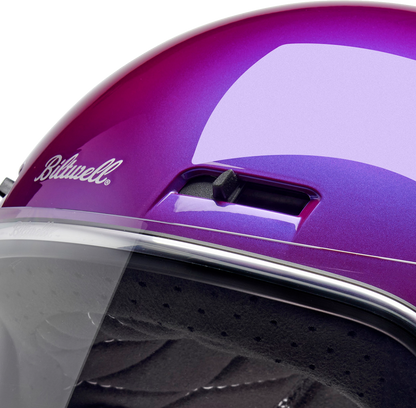 BILTWELL Gringo SV Helmet - Metallic Grape - Medium 1006-339-503