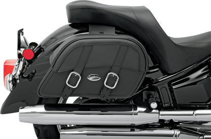 SADDLEMEN Drifter Slant Saddlebags - Jumbo 3501-0320