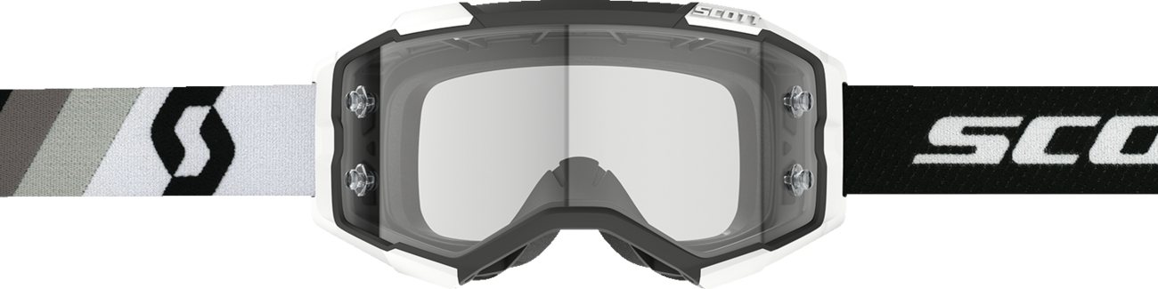 SCOTT Fury Goggle - Premium Black/White - Clear 274514-7702113