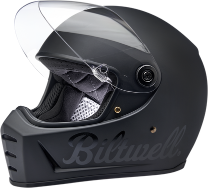 BILTWELL Lane Splitter Helmet - Flat Black Factory - XL 1004-638-105