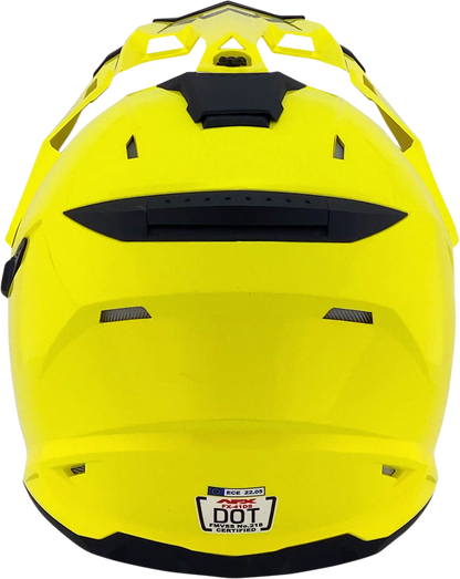 AFX FX-41DS Helmet - Hi-Vis Yellow - Large 0110-3775