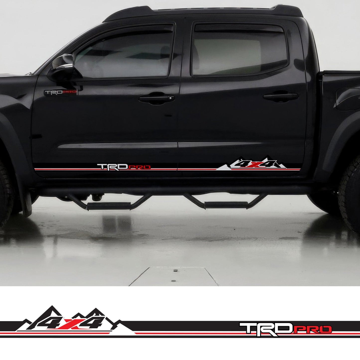 TRD Tacoma Side Rocker Panel Decal. #6790