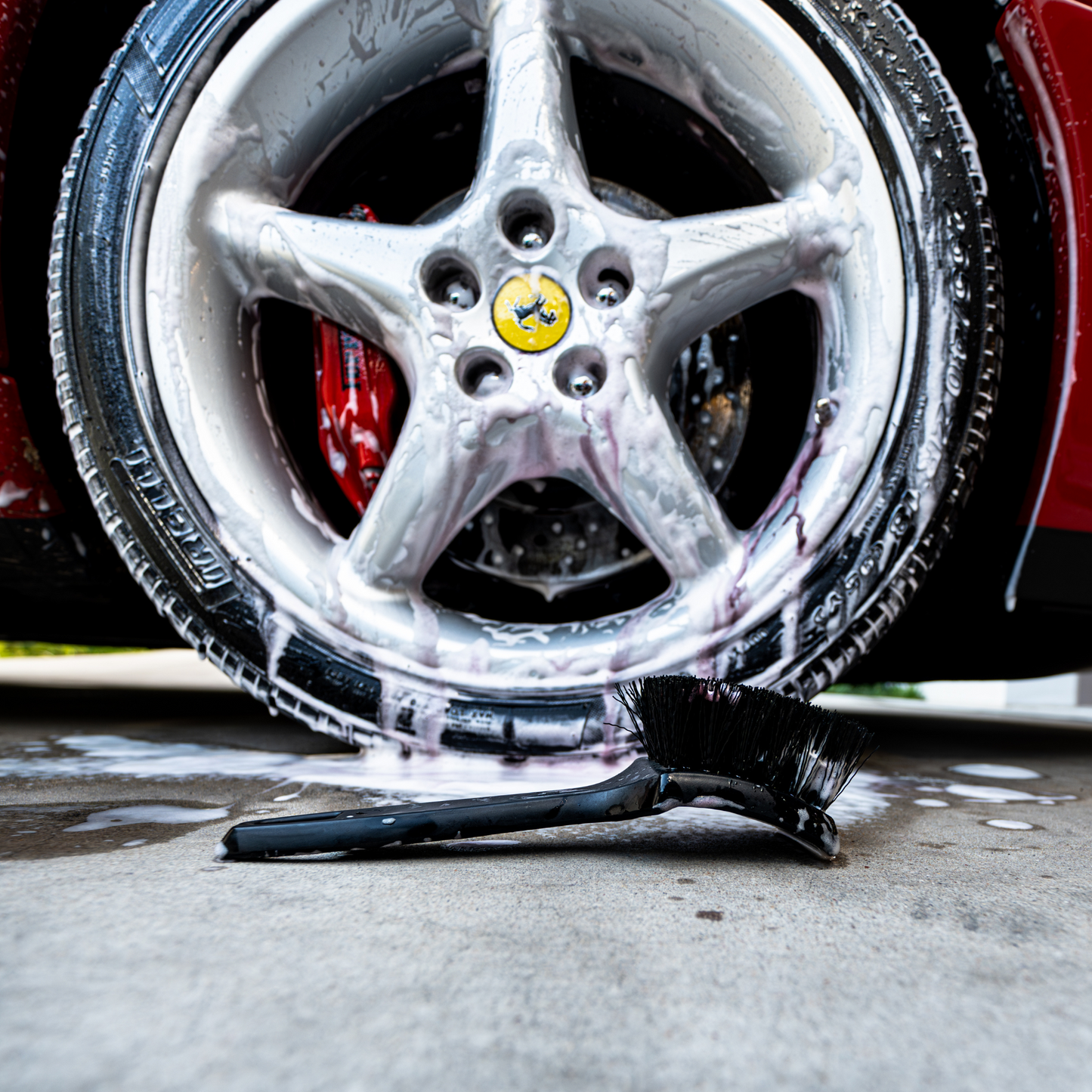 BLACKLINE® STIFF BRISTLE TIRE BRUSH