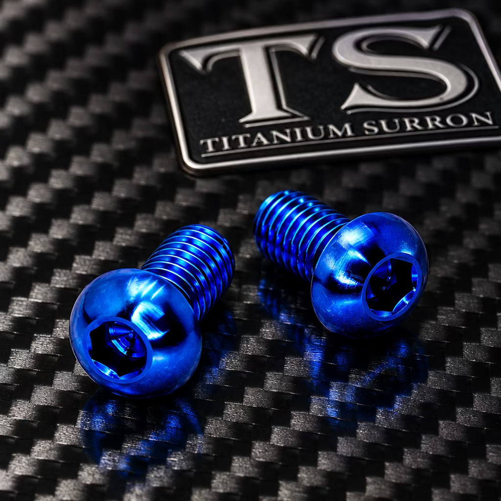 Titanium Surron LBX M6 Ignition Cover Bolts