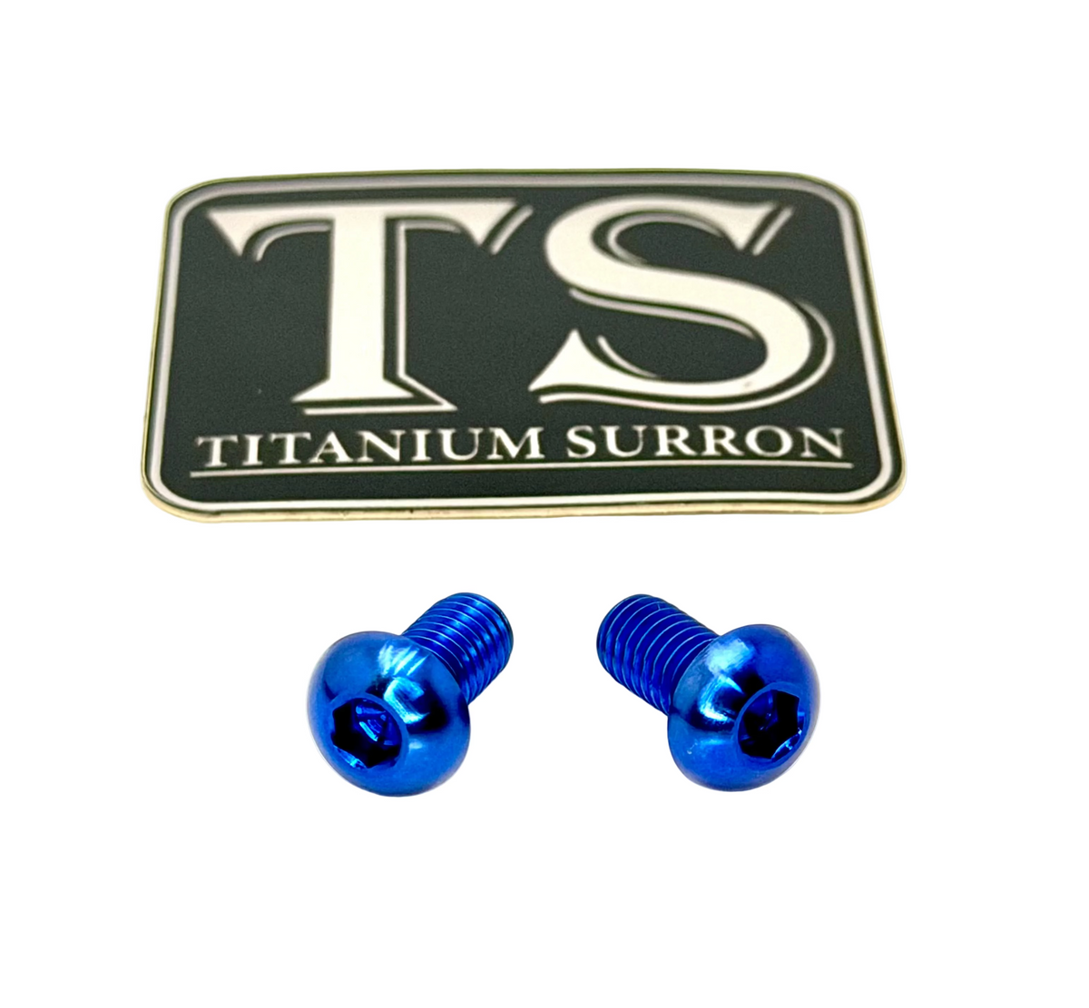 Titanium Surron LBX Motor Cover Bolts — E-Moto