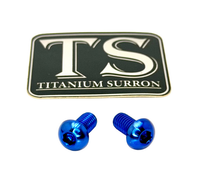 Titanium Surron LBX Motor Cover Bolts — E-Moto