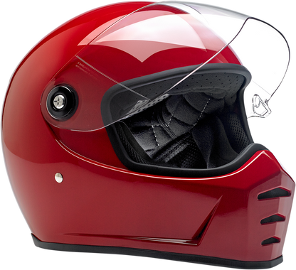 BILTWELL Lane Splitter Helmet - Gloss Blood Red - Small 1004-837-102
