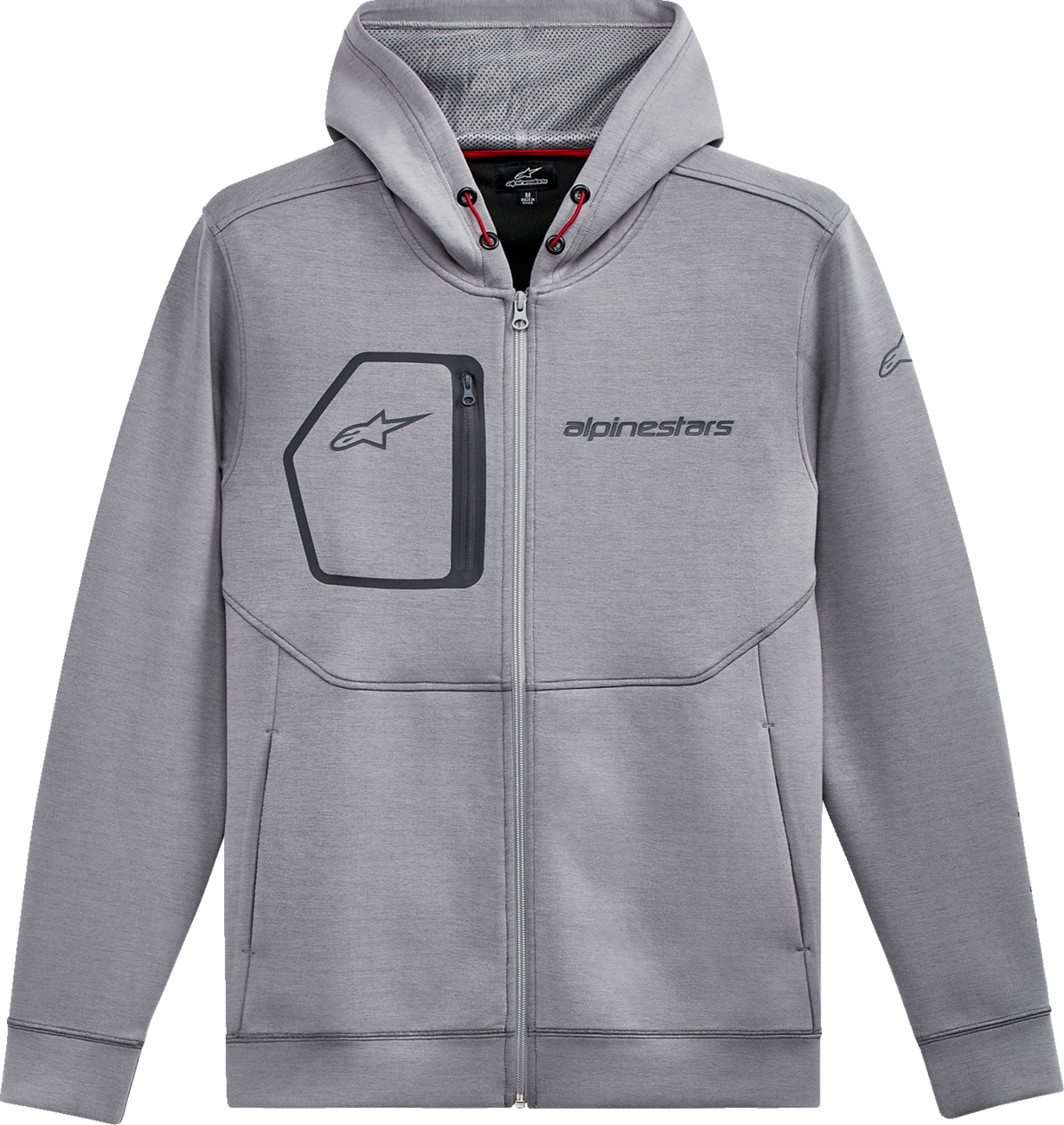 ALPINESTARS Convex Tech Hoodie - Heather Gray - Medium 1212530201026M