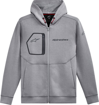 ALPINESTARS Convex Tech Hoodie - Heather Gray - Medium 1212530201026M