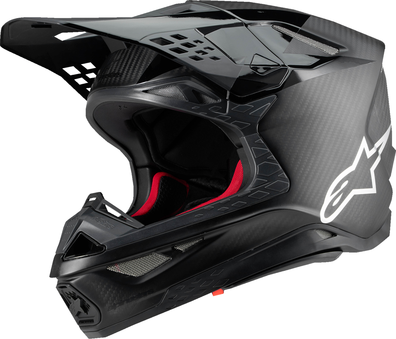 ALPINESTARS Supertech M10 Helmet - Fame - MIPS® - Black Carbon - XS 8300423-1902-XS