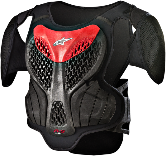 ALPINESTARS Youth A-5s Body Armor - Black/Red - S/M 6740518-13-SM