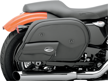 SADDLEMEN Cruis'n Slant Face Pouch Saddlebags - Jumbo 3501-0382