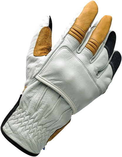 BILTWELL Belden Gloves - Cement - Small 1505-0409-302