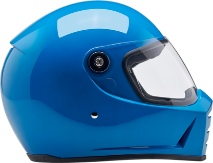 BILTWELL Lane Splitter Helmet - Gloss Tahoe Blue - Medium 1004-129-503