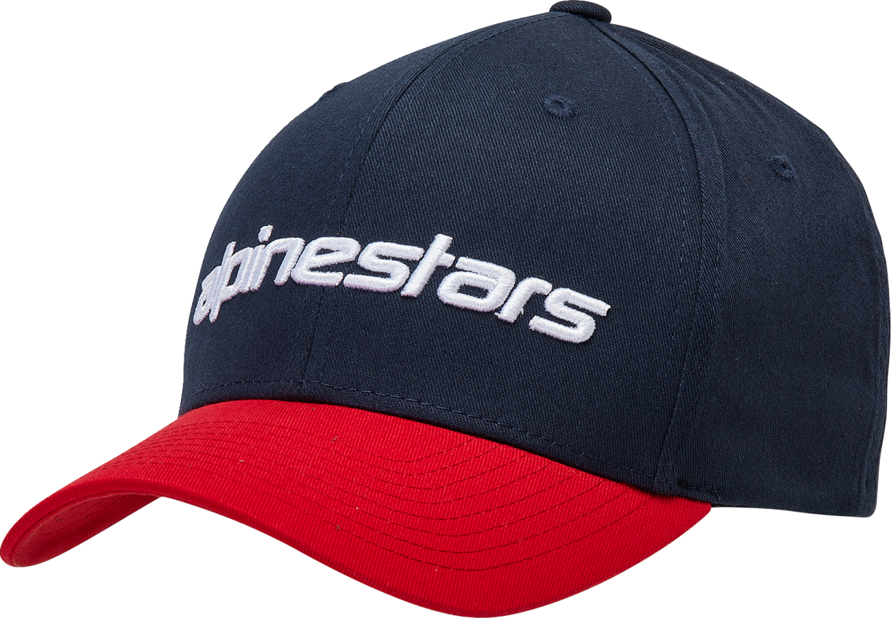 ALPINESTARS Linear Hat - Navy/Red - L/XL 1230810057030LX