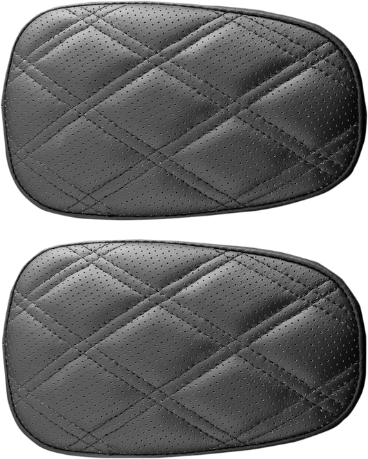 SADDLEMEN Lattice Stitched Arm Rest Pads 11887-LS