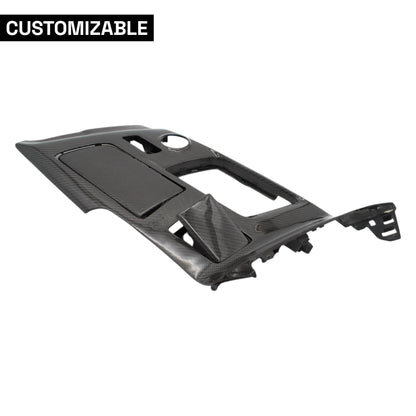C7 Corvette 2014-2019 Customizable Direct Replacement Real Carbon Fiber Center Console