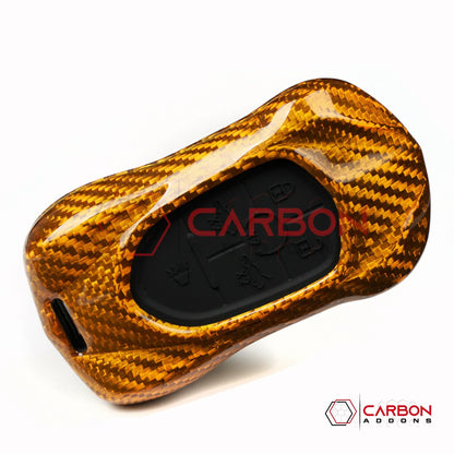 C8 Corvette Real Carbon Fiber Key Fob Cover – Speed-Form Design (2020-2026)
