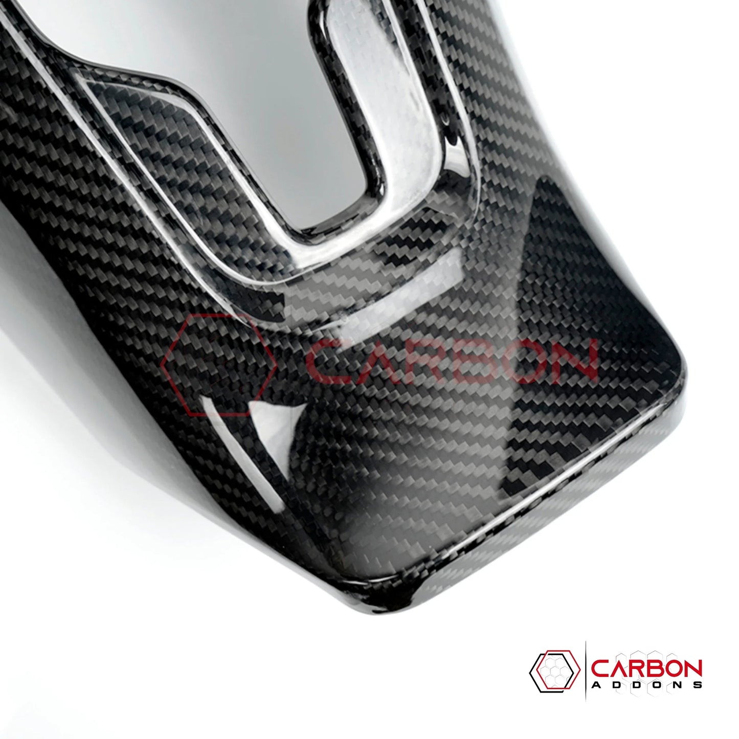 C8 Corvette Real Carbon Fiber Waterfall Panel Trim Cover | Interior Overlay (2020–2026)