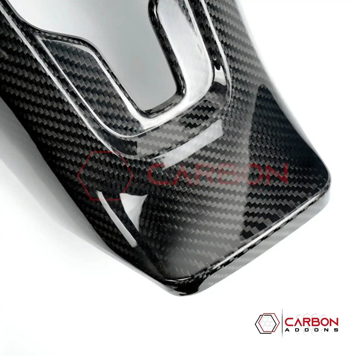C8 Corvette Real Carbon Fiber Waterfall Panel Trim Cover | Interior Overlay (2020–2026)