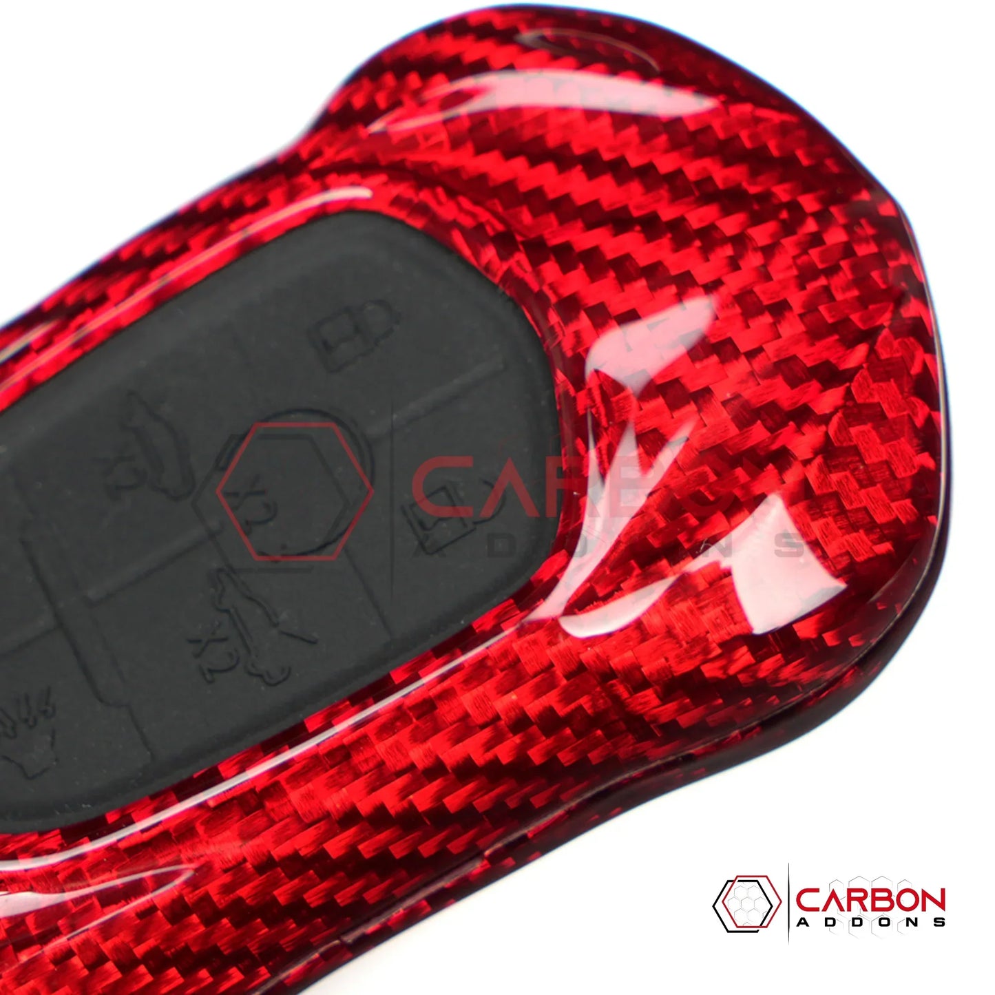 C8 Corvette Real Carbon Fiber Key Fob Cover – Speed-Form Design (2020-2026)