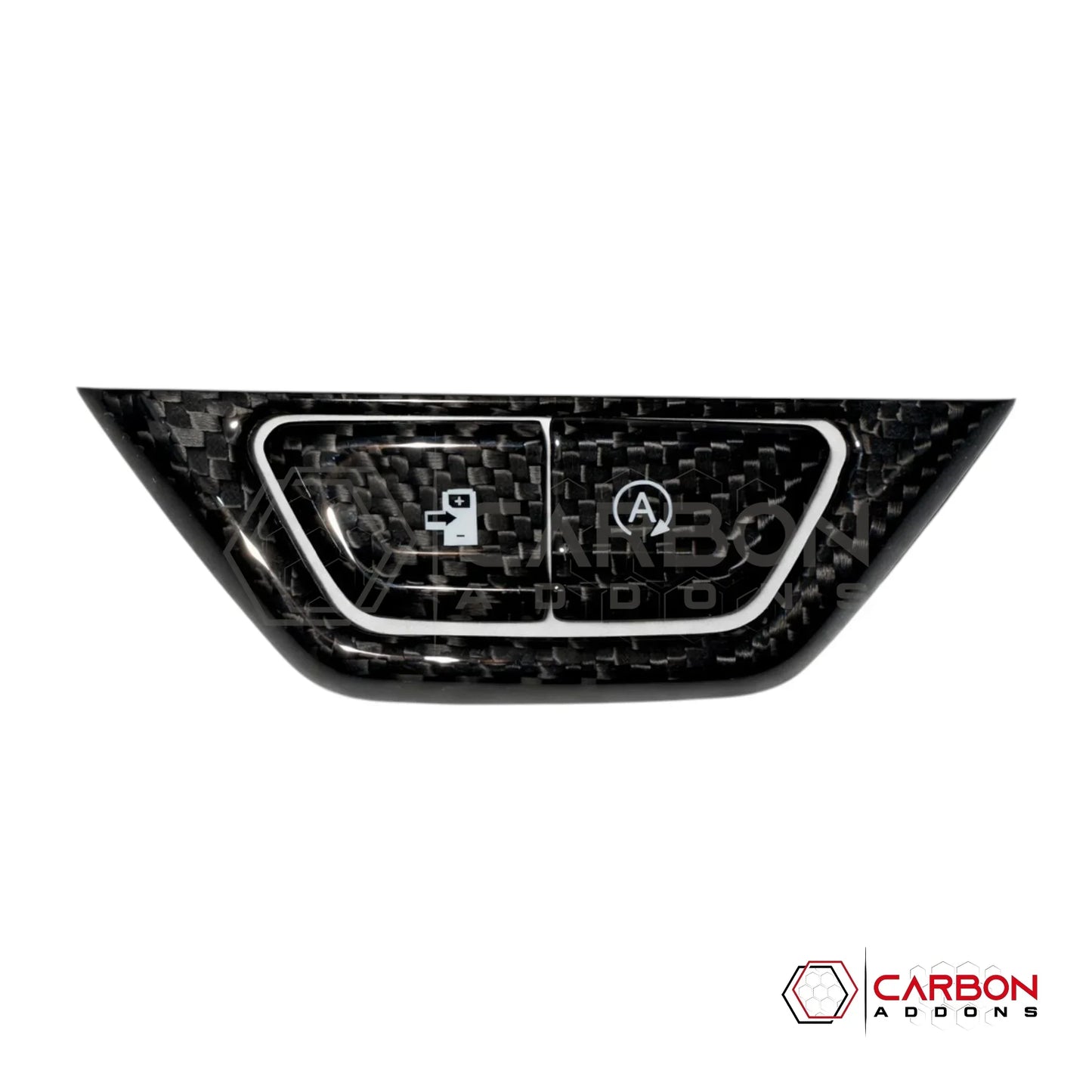 C8 Corvette E-Ray Carbon Fiber Regenerative Braking & Auto Start-Stop Button and Trim Covers