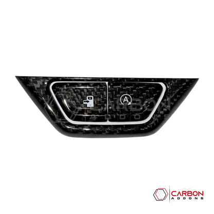 C8 Corvette E-Ray Carbon Fiber Regenerative Braking & Auto Start-Stop Button and Trim Covers