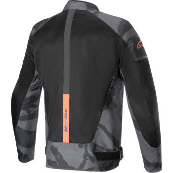 ALPINESTARS T-SP X Superair Jacket - Black Camo/Red Fluo - Small 3302022-9133-S