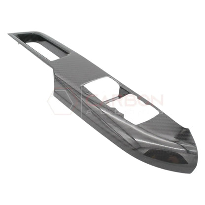 Real Carbon Fiber Window Switch Control Trim Covers V2 for 2024+ Ford Mustang