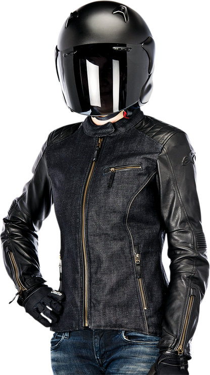 ALPINESTARS Stella Renee Leather Jacket - Black - US 2 / EU 38 3318013-10-38