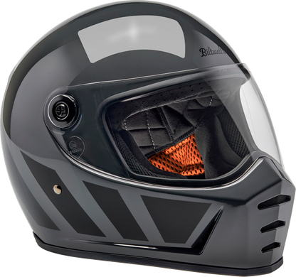 BILTWELL Lane Splitter Helmet - Storm Gray Inertia - Large 1004-569-504