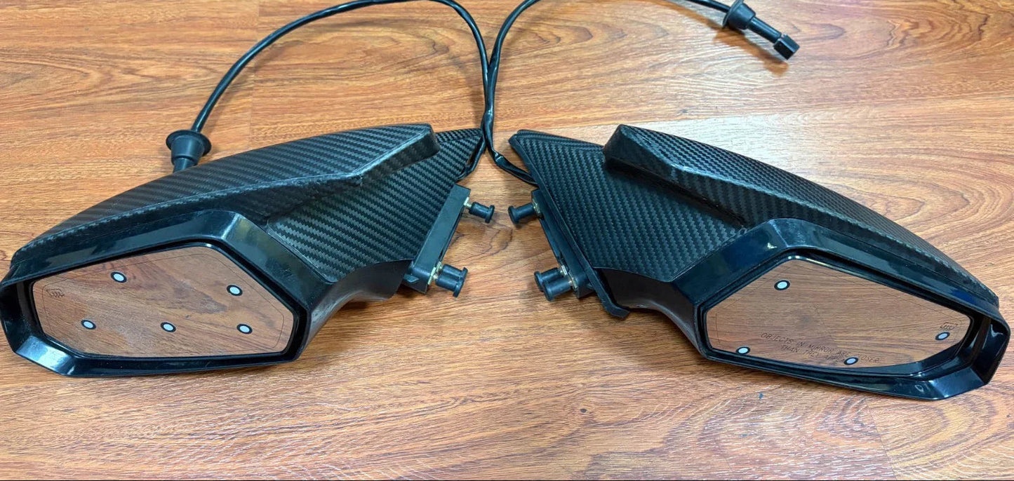 Chevy 5th Gen Camaro 2010-2015 M-Style Carbon Fiber Mirror Cover