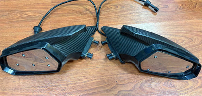 Chevy 5th Gen Camaro 2010-2015 M-Style Carbon Fiber Mirror Cover