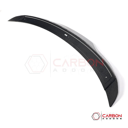 Low-Profile Carbon Fiber Ducktail Spoiler for 2024+ Ford Mustang GT & EcoBoost