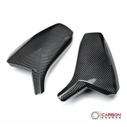 Chevy 5th Gen Camaro 2010-2015 M-Style Carbon Fiber Mirror Cover