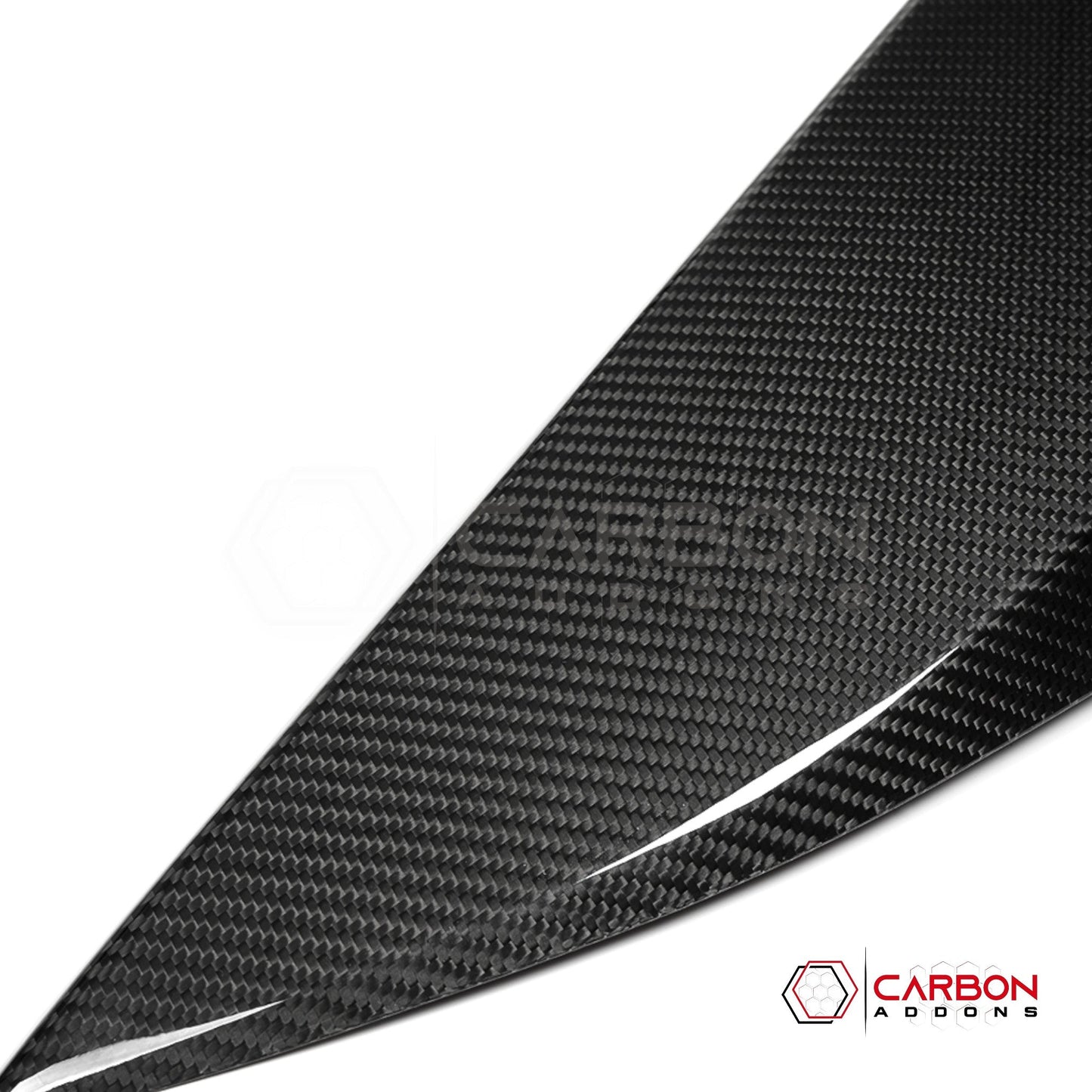 Corvette C8 HTC (Stingray, Z06, Z07, Z51, E-Ray 2020+) Real Dry Carbon Fiber Rear Nacelle Roof Hump Covers