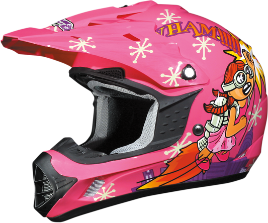 AFX FX-17Y Helmet - Rocket Girl - Medium 0111-0579