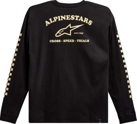 ALPINESTARS Sunday Long-Sleeve T-Shirt - Black - Large 12137184010L