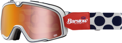 100% Barstow Goggles - Hayworth - Flash Red 50000-00004