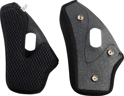 AFX FX-37X Cheek Pads - Black - Large 0134-3384