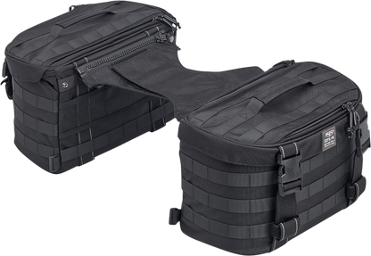 BILTWELL EXFIL-18 Saddlebags - Black 3011-01