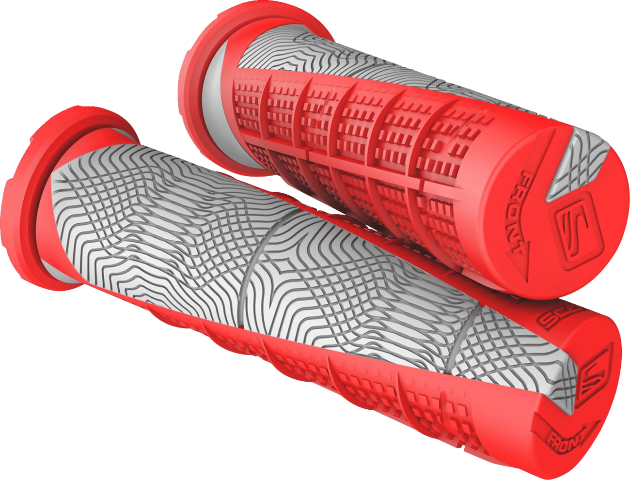 SCOTT Grips - Deuce - ATV - Red/Gray 217892-5858