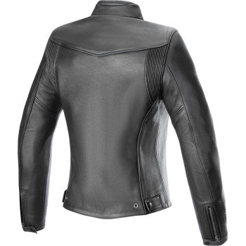 ALPINESTARS Stella Tory Leather Jacket - Black - Medium 3113824-1100-M