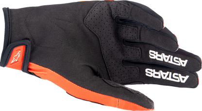 ALPINESTARS Techstar Gloves - Hot Orange/Black - 2XL 3561023-411-2X