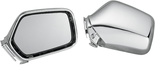 SHOW CHROME Mirror - Side View - Rectangle - Chrome 2-445
