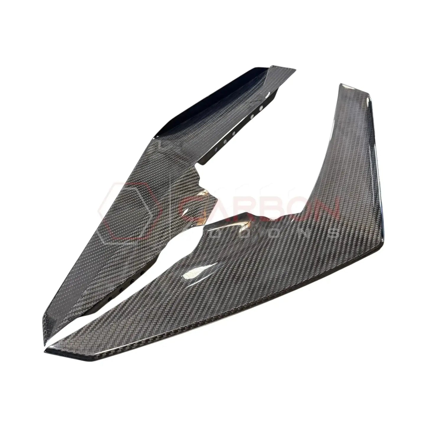 2016-2018 Camaro SS Carbon Fiber Front Bumper Canards