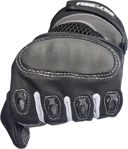 BILTWELL Bridgeport Gloves - Gray - XS 1509-1101-301